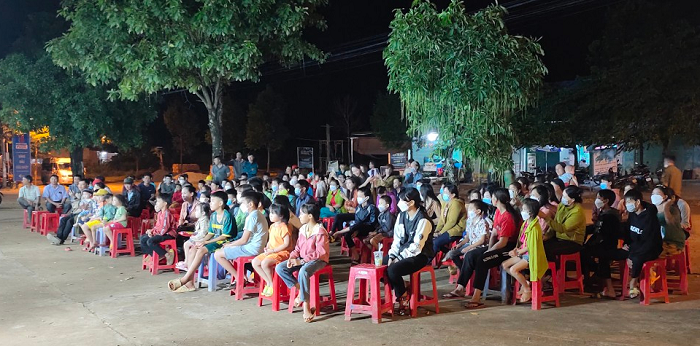 Phát động quần chúng tại Thôn Bình Sơn và Thôn Bình Minh xã Ea Tir
